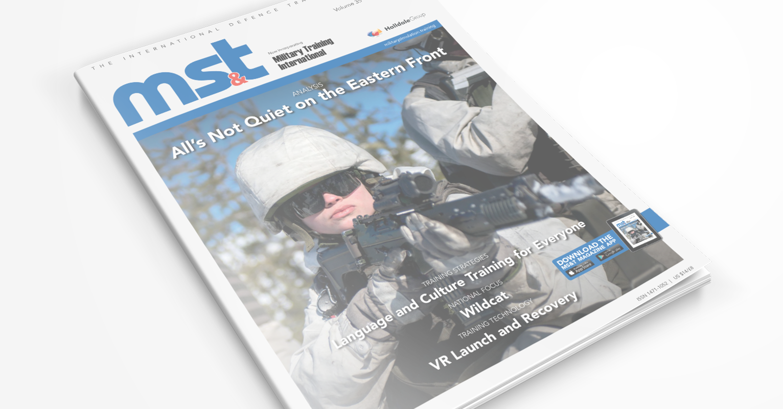 Military Training & Simulation Magazine Cover